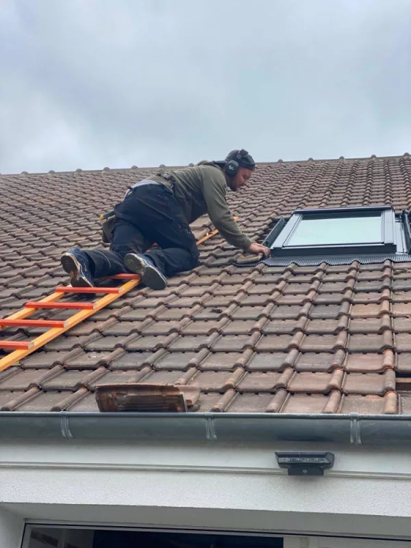 Pose de fenêtres de toit , Chartres, LGH couverture