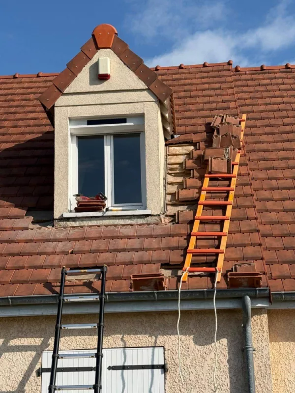 Pose de fenêtres de toit , Chartres, LGH couverture